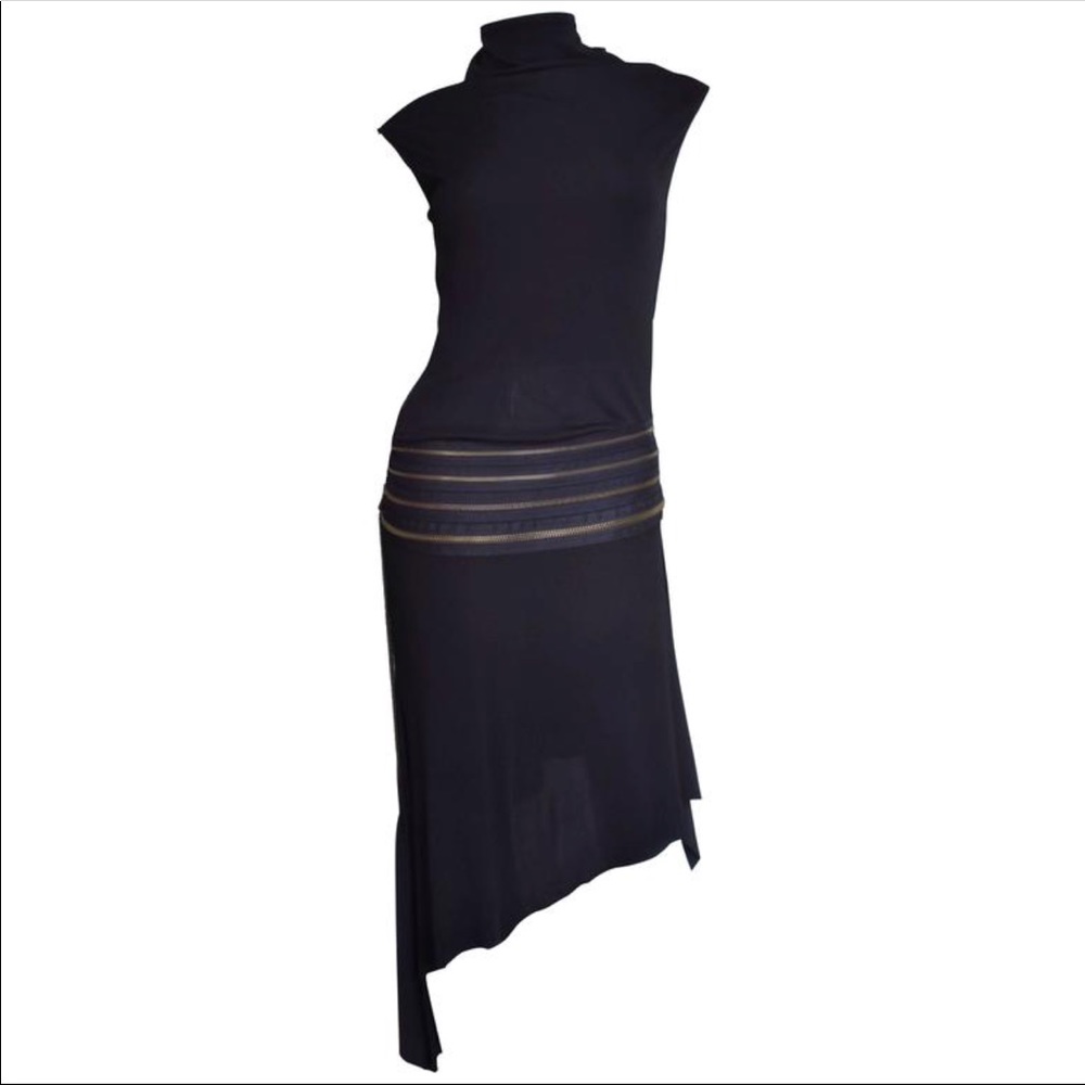 Vintage Jean Paul Gaultier Black “Zippers” Dress
